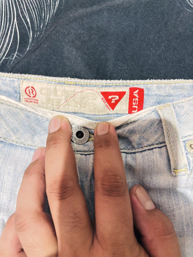 Guess Vintage Denim Washed Jeans (Category: Jeans) located in Manila. Submitted by erxm.thrift (Listing ID 1467970147, Image 2). Description: .