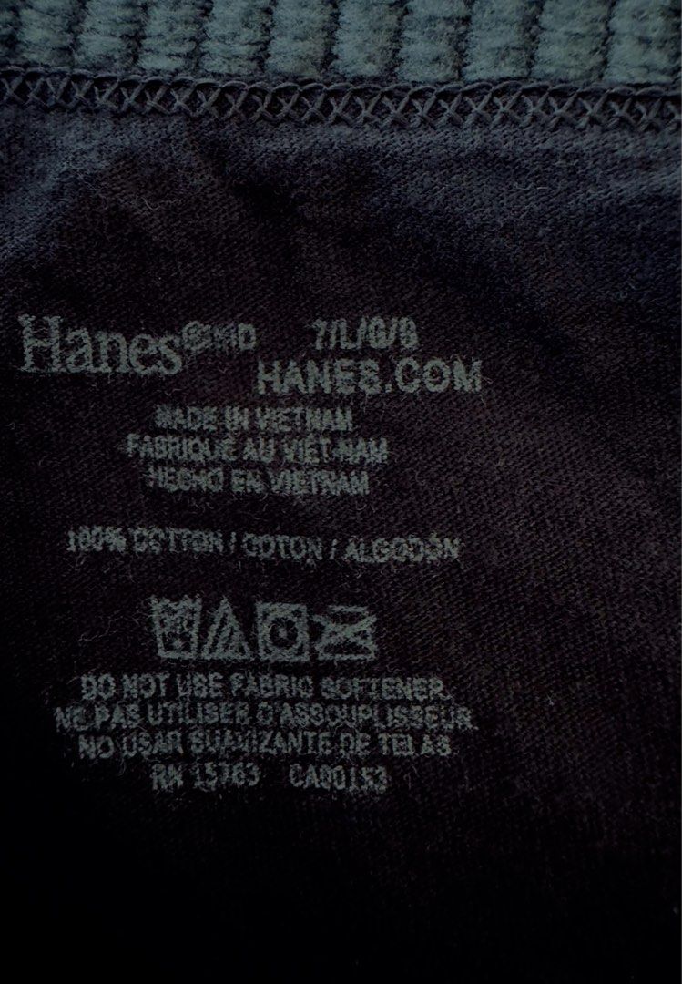 hanes cotton large black (Category: Undergarments & Loungewear) located in San Jose. Submitted by 99ners (Listing ID 1467912841, Image 3). Description: 2 pcs available.