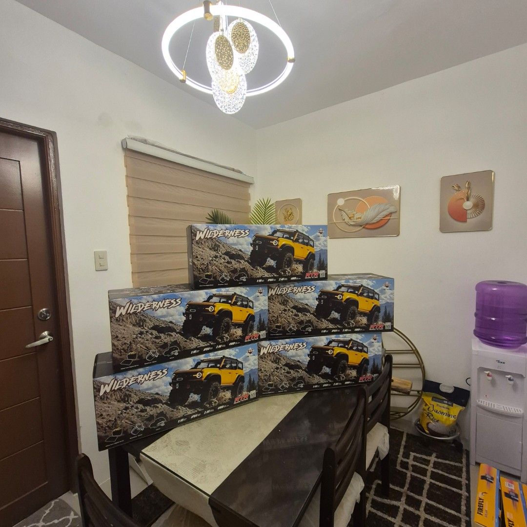 HB Toys Wilderness 1:10 RC Crawler (Category: Remote Control Toys) located in Manila. Submitted by karlcasano56721 (Listing ID 1467854549, Image 2). Description: 🔥 HB TOYS — HIGH-END BRUSHLESS VERSION 💥 NOW ONLY ₱20,500! 🚨 BRUSHLESS POWER • HOBBYWING ESC • DUMBO RC ✨ FEATURES: 🏎️ Brand New — Sealed/On-Hand ⚡ Brushless Motor Version 🔥 Hobbywing ESC 🎮 Dumbo RC Receiver & Remote 🏆 High-End Version 💯 Ready for your next RC adventure! 🎨 AVAIL