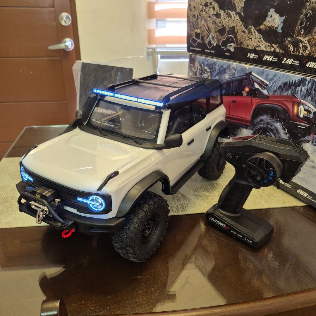 HB Toys Wilderness 1:10 RC Crawler (Category: Remote Control Toys) located in Manila. Submitted by karlcasano56721 (Listing ID 1467854549, Image 3). Description: 🔥 HB TOYS — HIGH-END BRUSHLESS VERSION 💥 NOW ONLY ₱20,500! 🚨 BRUSHLESS POWER • HOBBYWING ESC • DUMBO RC ✨ FEATURES: 🏎️ Brand New — Sealed/On-Hand ⚡ Brushless Motor Version 🔥 Hobbywing ESC 🎮 Dumbo RC Receiver & Remote 🏆 High-End Version 💯 Ready for your next RC adventure! 🎨 AVAIL