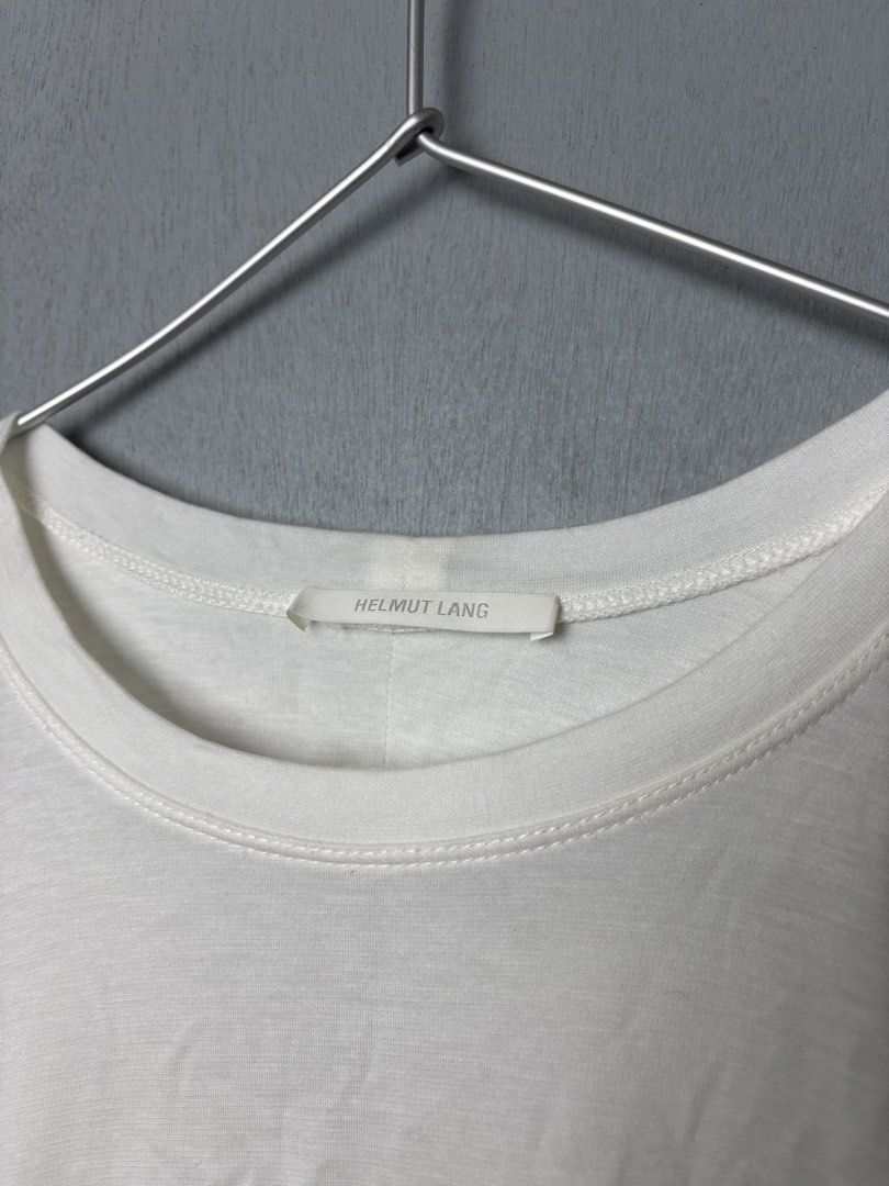 Helmut Lang Open Twist-Back Long Sleeve Top (Category: Longsleeves) located in Mandaluyong City. Submitted by fellas_ph (Listing ID 1467961996, Image 2). Description: Excellent condition No issues Size S 19" Width 26" Length.