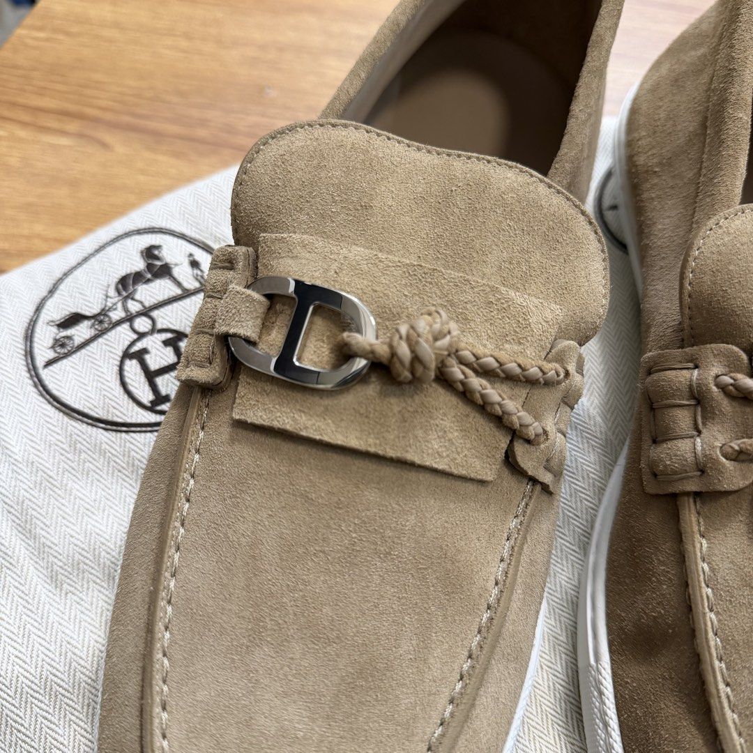 Hermes Ignacio Loafers (Category: Sneakers & Footwear) located in Taguig. Submitted by nopenotjo (Listing ID 1467935660, Image 2). Description: Fitted - unused - stored comes with dustbag (pair) negotiable!! .