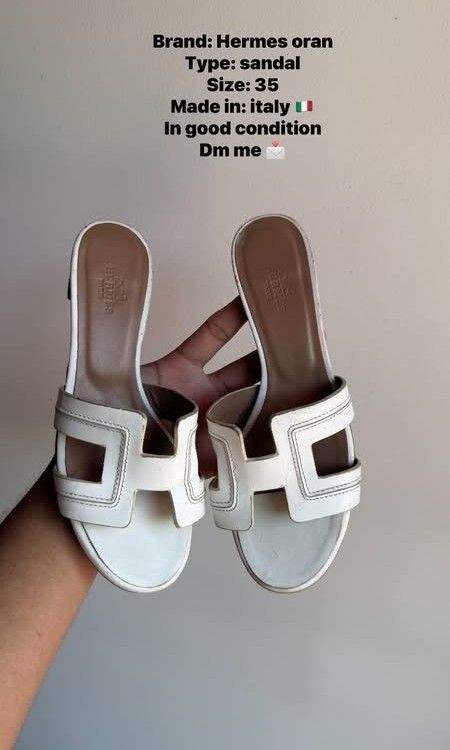 Hermès oran (Category: Flats & Sandals) located in Koronadal. Submitted by mannylagada880 (Listing ID 1468023475, Image 1). Description: in good condition ship nationwide ✈️.