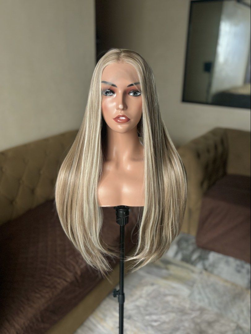 Highlights Lace Front Wig (Brand New!) (Category: Hair Accessories) located in Manila. Submitted by stellarwigs (Listing ID 1467847808, Image 2). Description: Highlights Lace Front Wig For Sale! Price: ₱1500 only! (brand new) ✅FREE PARTING (13x4) (30 Inches) ✅Can be curled or straightened and washed. ✅Futura Fiber Close to human hair. ✅Thick High Quality Hair. ✅What you see is what you get. ✅On Hand! Shipping available nationwide. ✅Same day deliv