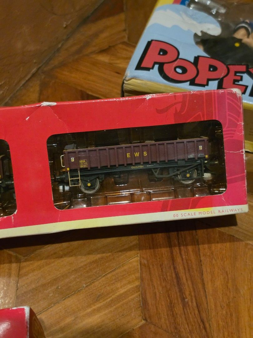 Hornby Train set (Category: Action & Battle Toys) located in Baguio. Submitted by shellcollector (Listing ID 1467935637, Image 3). Description: OO gauge Hornby model railway items, including a Hornby Class A1X "Terrier" 0-6-0T steam locomotive (No. 32640) in British Railways (BR) black and a 3-pack of EWS (English, Welsh and Scottish Railway) 2800 Pesos Baguio loc.
