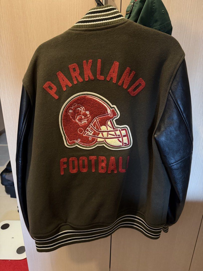 Houston Varsity Jacket (Category: Coats, Jackets and Outerwear) located in Caloocan City. Submitted by jmcruz-78208 (Listing ID 1467921923, Image 2). Description: Houston 1972 Varsity Jacket Bought in Tokyo Wool body Leather sleeves XL Used once only No issues, excellent condition 8000 30x24 inches laid flat Makati area.