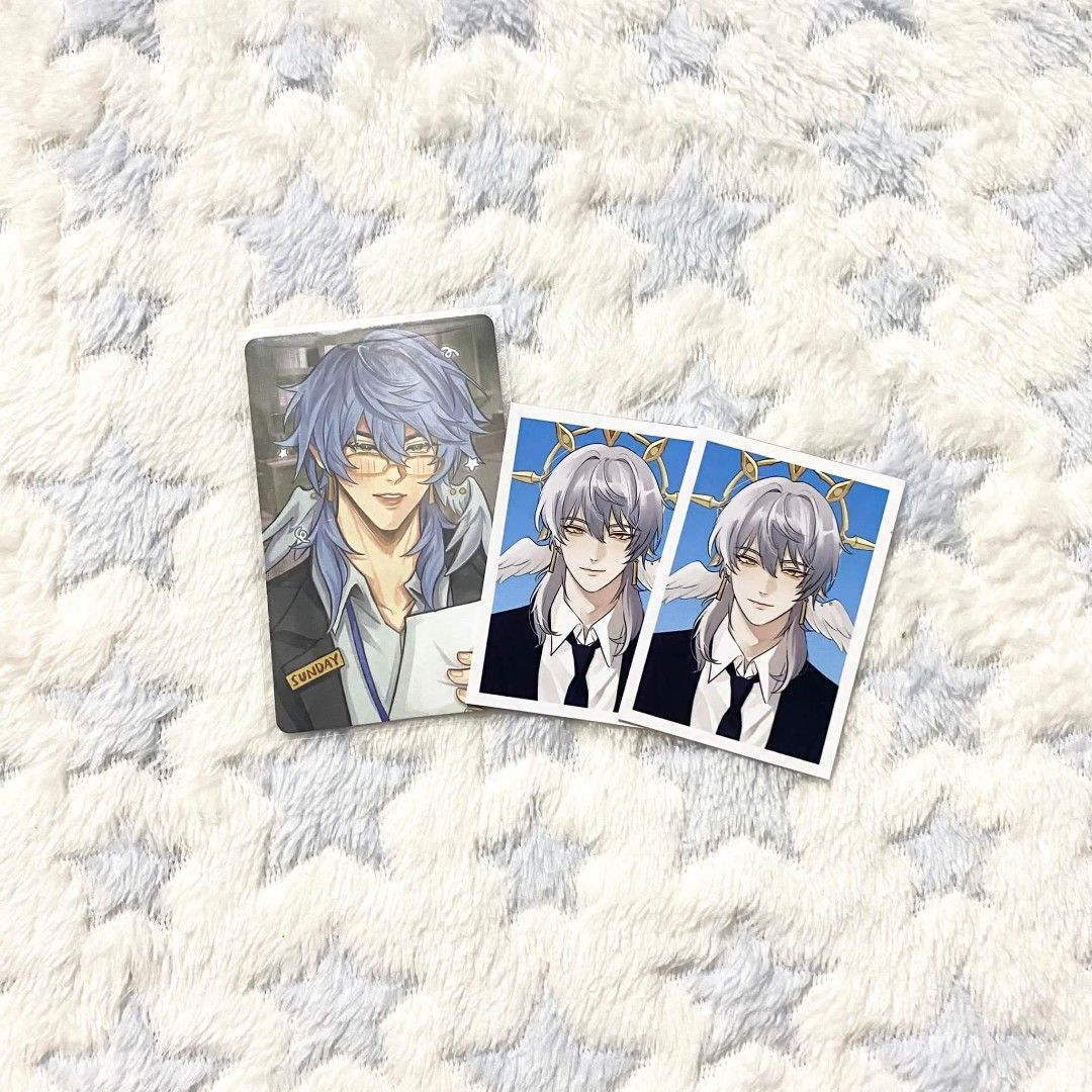 hsr sunday fmg set (Category: Other Merchandise) located in Caloocan City. Submitted by osamulover (Listing ID 1468032582, Image 1). Description: 🛒 — sunday photocard and pid pic fmg! ᵕ̈ ꩜ onhand and ready to ship ꩜ can transact on x or fb, just message me :> notes ! — no cancellations of orders once invoice are sent. — payo only — x to sensitive & no rush shipping.