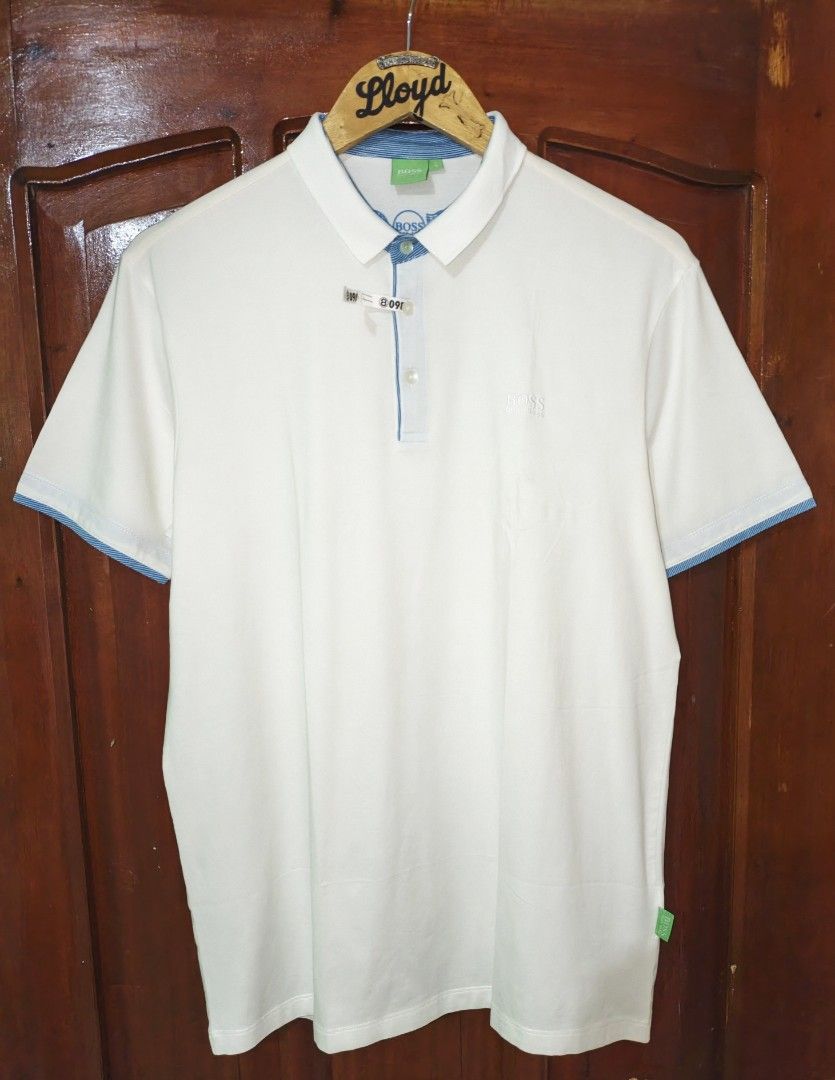 HUGO BOSS (Category: Formal Shirts) located in Manila. Submitted by chavez_lloyd (Listing ID 1467942535, Image 2). Description: HUGO BOSS size: Large dim's: W'20 × L'28 excellent cond location negross occidental.