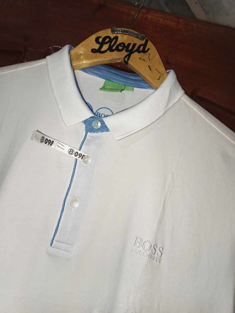 HUGO BOSS (Category: Formal Shirts) located in Manila. Submitted by chavez_lloyd (Listing ID 1467942535, Image 3). Description: HUGO BOSS size: Large dim's: W'20 × L'28 excellent cond location negross occidental.