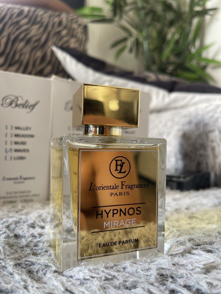 HYPNOS MIRAGE (Category: Fragrance & Deodorants) located in Manila. Submitted by donquixote_daiki (Listing ID 1467883787, Image 2). Description: L'orientale Fragrances.