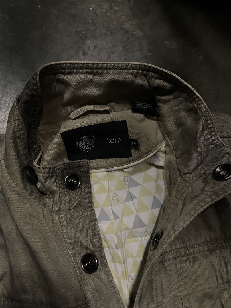 i.am Cotton Utility Jacket (Hal Jordan/Green Lantern type Jacket) (Category: Coats, Jackets and Outerwear) located in Meycauayan. Submitted by redhotnacheezy (Listing ID 1467966851, Image 2). Description: 📍 MEET UP AROUND MEYCAUAYAN, MONUMENTO & UST AREA ONLY OR SHIP VIA JNT MOP: CASH & GCASH ONLY PS: ALL ITEMS ARE NEGOTIABLE (Color May Vary Due to Lighting) 📩 DM FOR MORE INFO. • WAIST: 30-32 • CONDITION: 8/10 • ISSUE: N/A ₱750+SF - Brand: i.am