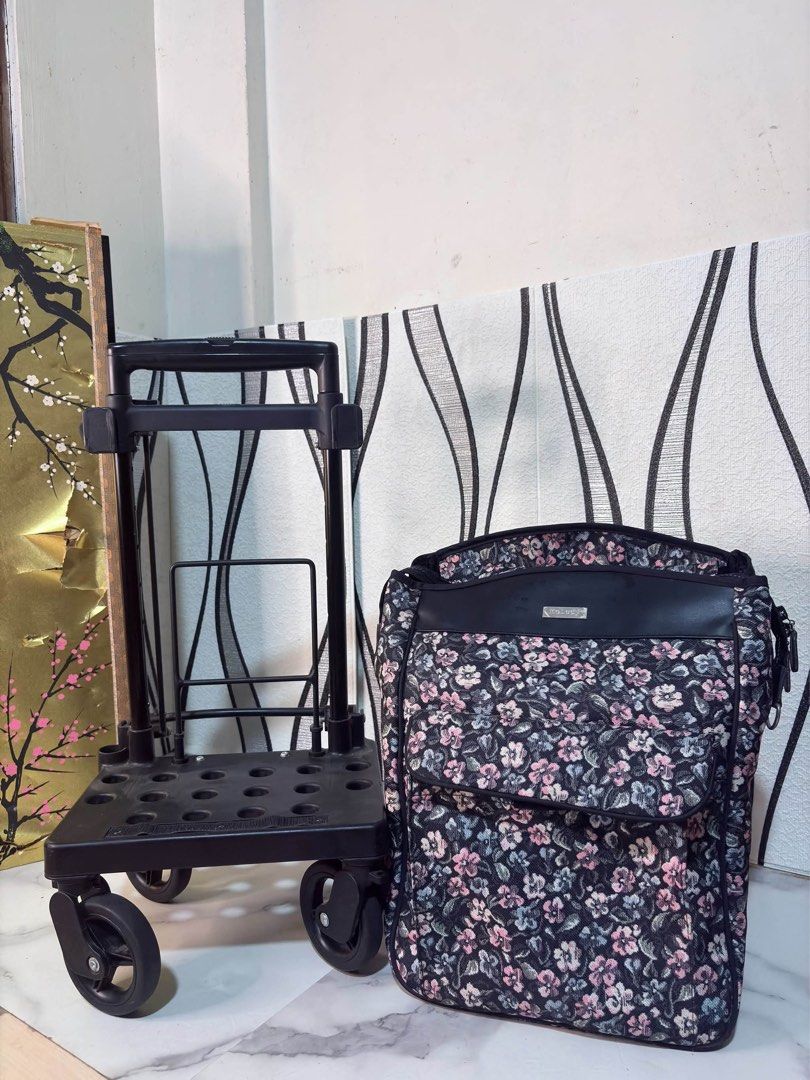 IMPORTED FROM JAPAN MELODY BRAND TROLLEY (Category: Luggage) located in Valenzuela. Submitted by kyotosurplus (Listing ID 1467962356, Image 3). Description: 🇯🇵IMPORTED FROM JAPAN ORIGINAL MELODY BRAND TROLLEY BAG 🎯 SMOOTH 360 WHEELS ROTATION 🎯 PUSH HANDLE TROLLEY 🎯 POLYESTER SOFTCASE 🎯 FRONT POCKET 🎯 DETACHABLE BAG 🎯 LIGHTWEIGHT 🎯 WHEEL STOPPER LOCK SYSTEM NO ISSUE.. MINIMAL MARK OF USAGE ONLY‼️ .
