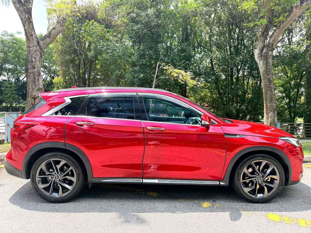 Infiniti QX50 2.0T Sensory with ProACTIVE (A) (Category: Used Cars) located in Singapore. Submitted by queenscarpl (Listing ID 1438975416, Image 2). Description: Showroom: Sin Ming 176 Sin Ming Drive #01-18 Singapore 575721 Sales Contact: Alvin Ng tel:88132929 .