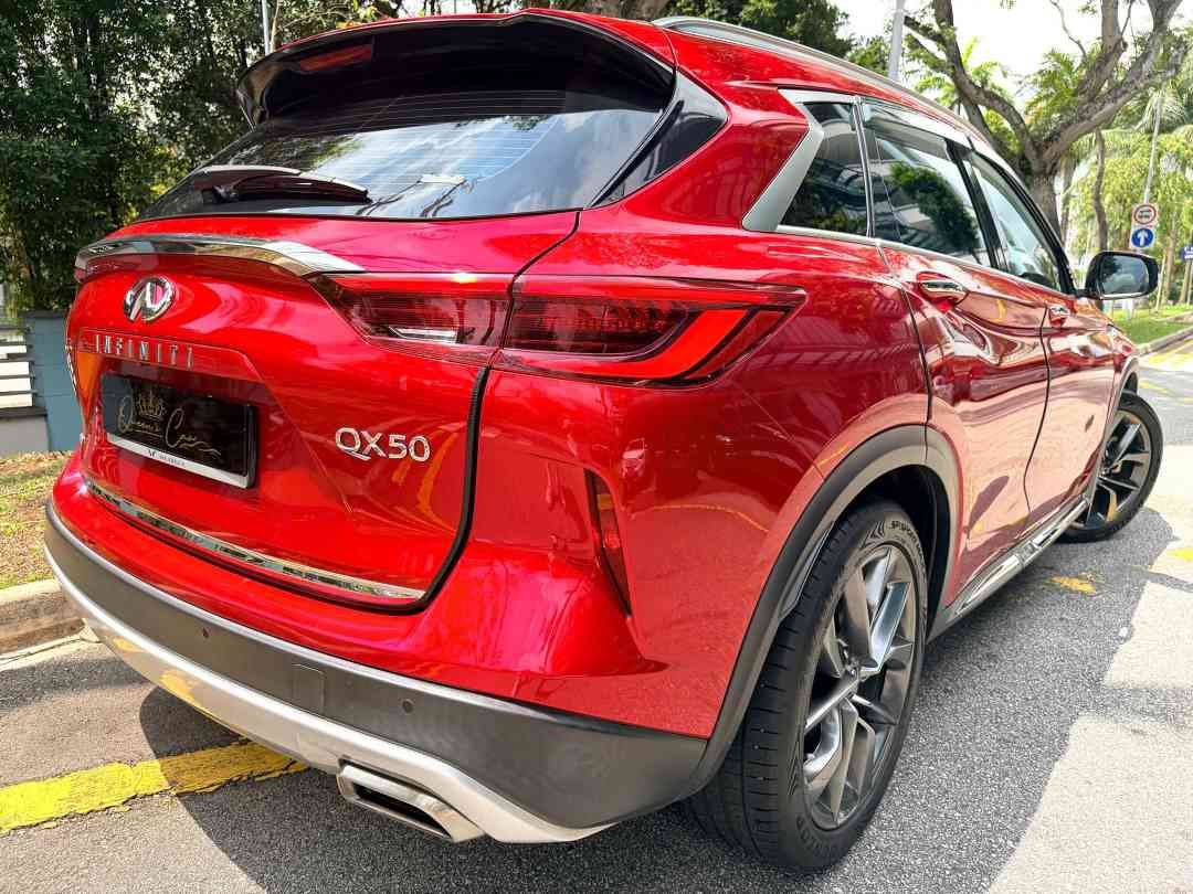 Infiniti QX50 2.0T Sensory with ProACTIVE (A) (Category: Used Cars) located in Singapore. Submitted by queenscarpl (Listing ID 1438975416, Image 3). Description: Showroom: Sin Ming 176 Sin Ming Drive #01-18 Singapore 575721 Sales Contact: Alvin Ng tel:88132929 .