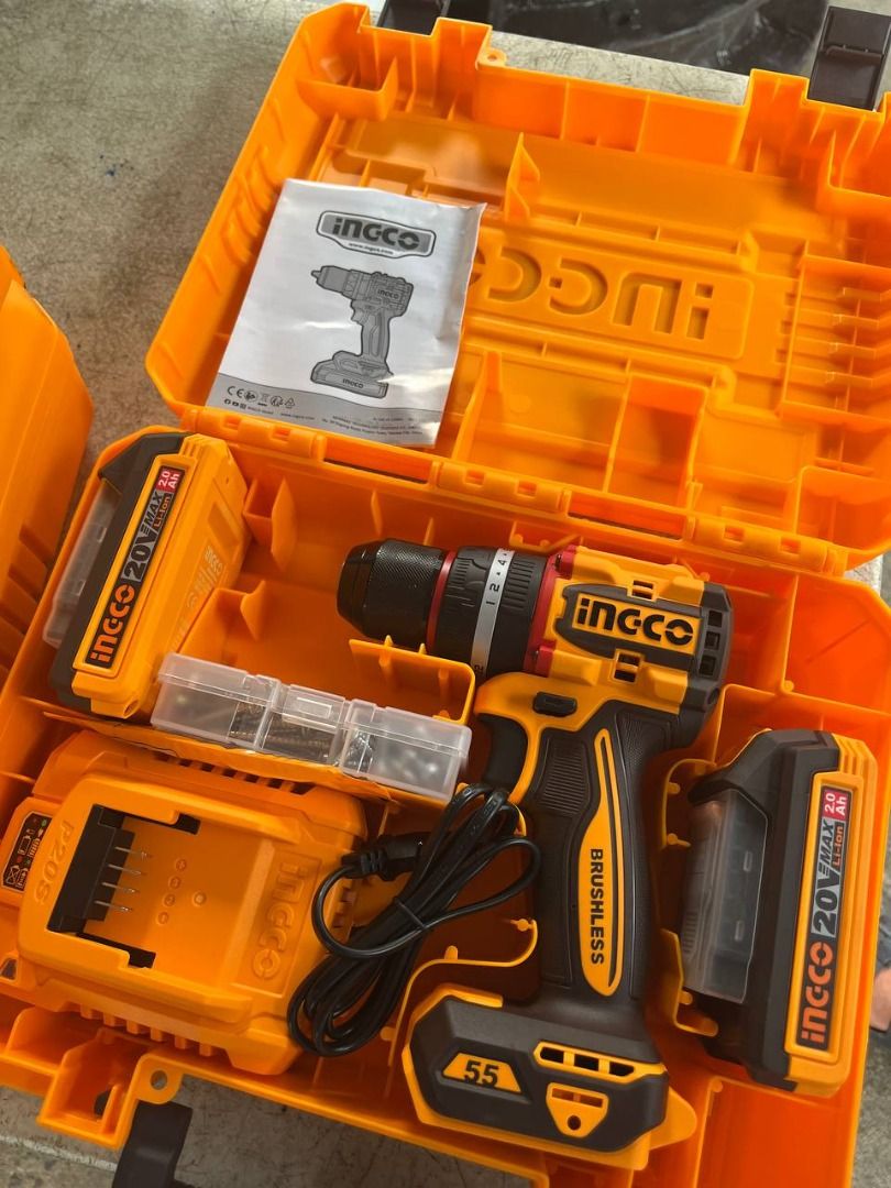 Ingco cordless drill specs: 20v CIDLI20558 (Category: Everything Else Others) located in Manila. Submitted by 09171479278_elsie. (Listing ID 1467858087, Image 2). Description: Ingco cordless drill specs: 20v CIDLI20558.