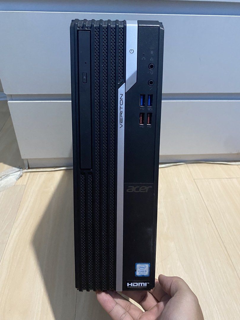 INTEL I5-8600 Almost Complete Set (No keyboard included) (Category: Desktops) located in Manila. Submitted by kennethramosss (Listing ID 1468045790, Image 3). Description: SPECS: * Intel i5 8600 (8th Generation) * 16gb of RAM * Intel® UHD Graphics 630 * 1TB HDD INCLUSIONS: * Acer Monitor * Acer Mouse * Computer Power Stabilizer * Microsoft Windows 10 Pro * All cords included ₱6,000 pesos only! (Slightly Negotiable😉) Good for: Office works School