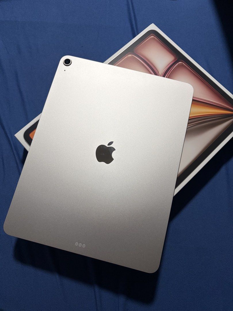 IPAD AIR 13inch M4 FASTBREAK (Category: iPad) located in Manila. Submitted by disneyprincess12 (Listing ID 1467850286, Image 3). Description: FASTBREAK: 4Day Old FOR SALE APPLE IPAD AIR 13in M4 128gb @ 5.0.k Selling my 2-day- old iPad Air 13-inch M4, in excellent condition. brand new, complete with accessories and receipt. Selling due to an urgent need for emergency funds. Serious buyers only. Complete accessories Starlight 128gb.