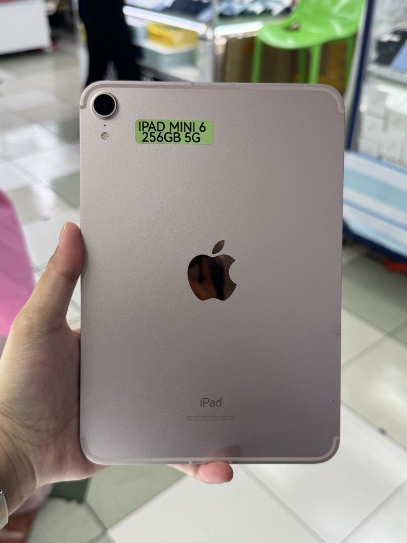 IPAD MINI 6 256GB 5G CELLULAR (Category: Other Gadgets) located in San Juan City. Submitted by aynaagadgets (Listing ID 1467983155, Image 1). Description: IPAD MINI 6 256GB 5G WITH SIM OCTOBER 2026 STALL #: XB-07 FOR SALE | TRADE / SWAP PASS SA MGA SCAMMERS / THIRD PARTY (RFS: Buy and Sell) ⬇️DETAILS⬇️ •256 GB (Other storage is also available) •Starlight (Other color is also available but price may vary) •NTC Variant •95% Smooth •Truetone Working