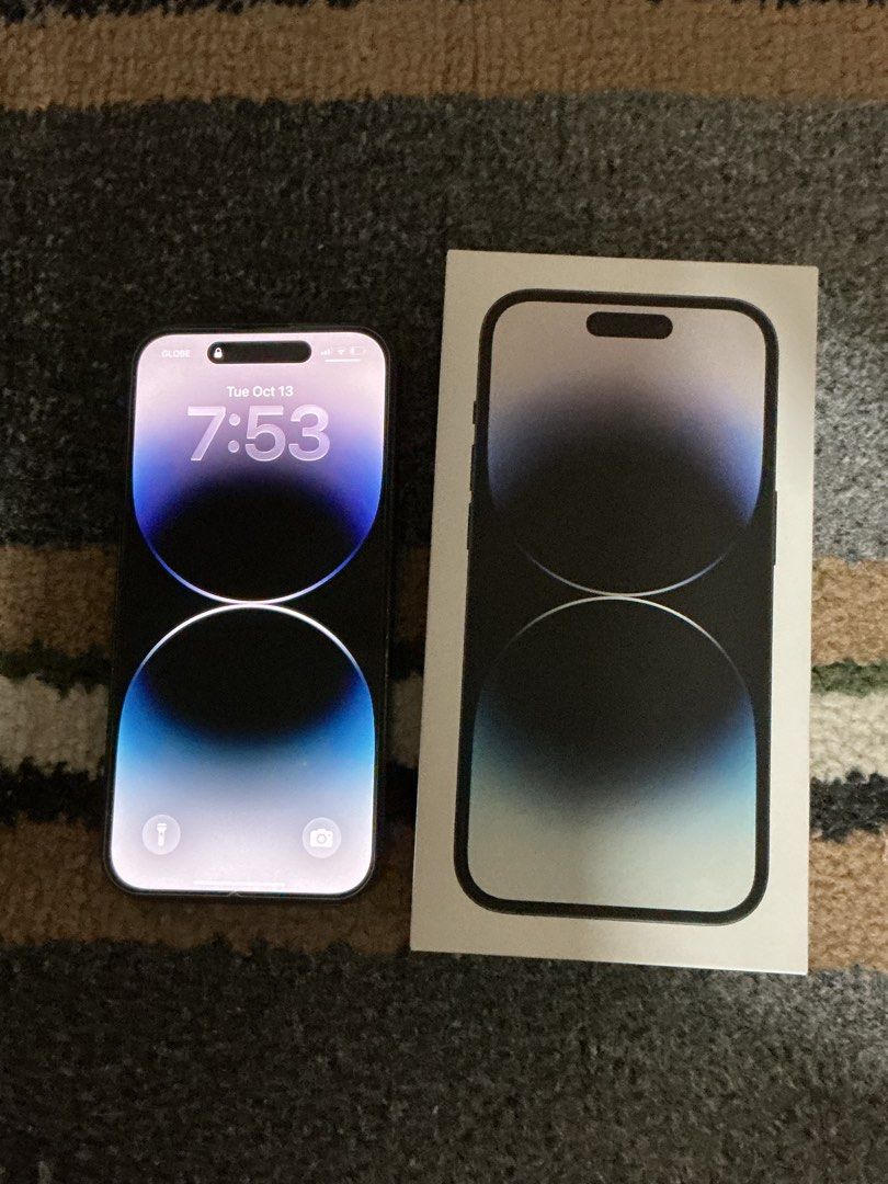 IPHONE 14 PRO 256GB (Category: iPhone 14 Series) located in Quezon City. Submitted by tyne02 (Listing ID 1467928703, Image 2). Description: SWAP SA 14 pro max ok lang kahit may issue wag lang bypass IPHONE 14 pro SPACE BLACK WITH BOX SAME WITH IMEI 256 GB SMOOTH OPENLINE ANY SIM Replacement LCD OLED (Manipis) ⚠️NO FACE ID 79% BETA HEALTH ALL GOOD CAN MEET UP AROUND QC.