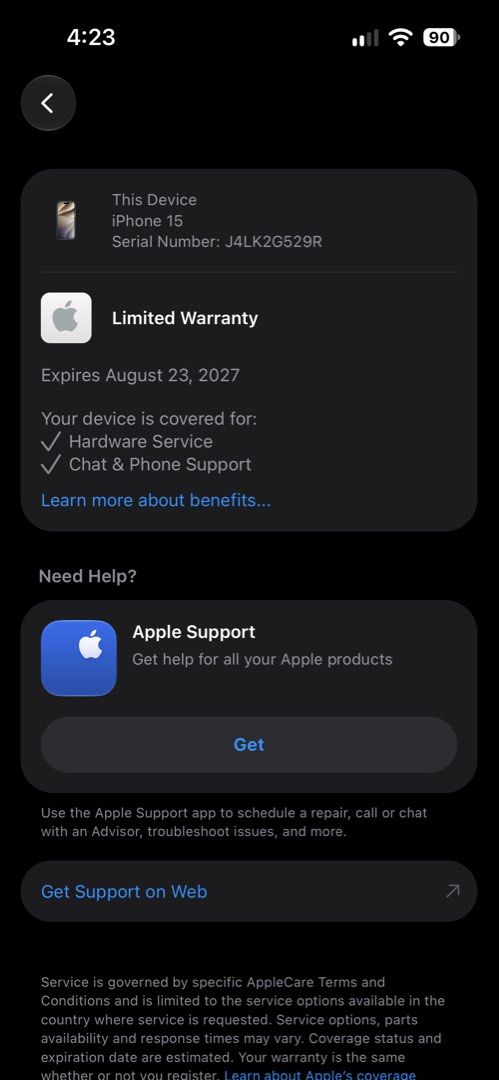 iPhone 15 256GB Blue (Category: iPhone 15 Series) located in Manila. Submitted by spicytobi (Listing ID 1467893829, Image 3). Description: .
