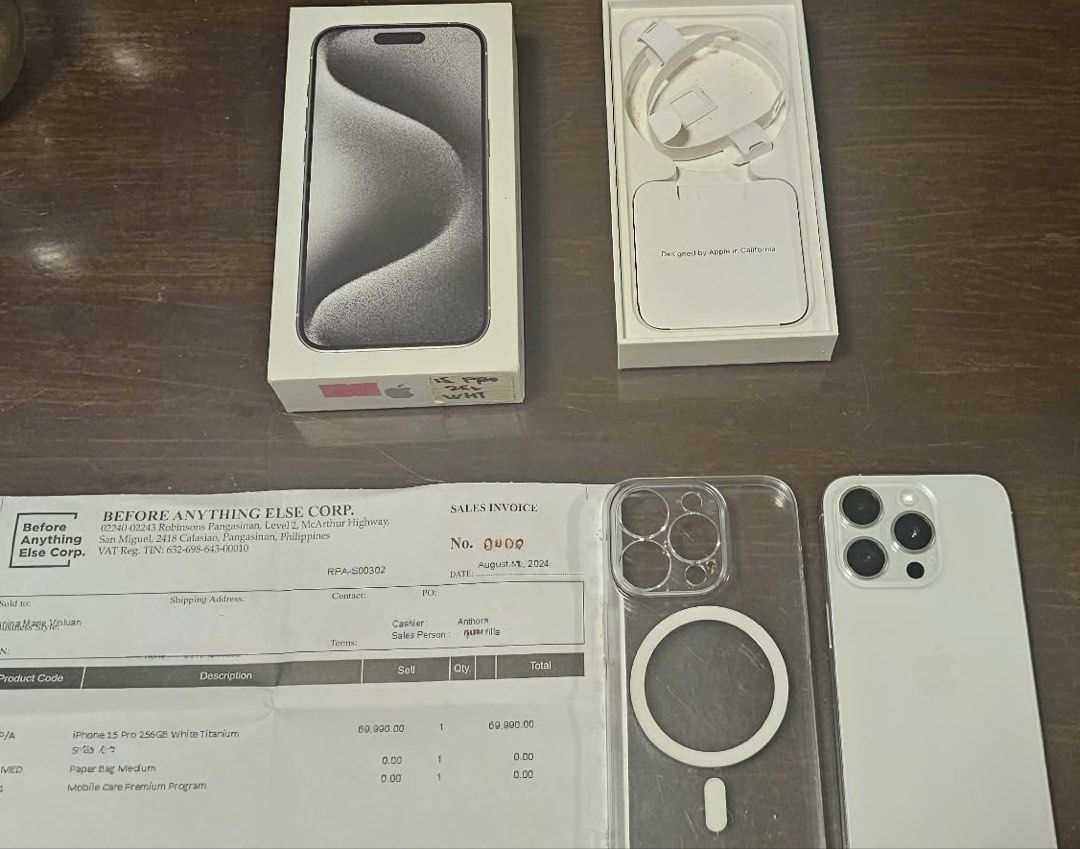 Iphone 15 Pro 256gb (Category: iPhone 15 Series) located in Dagupan City. Submitted by shoppersumtyms (Listing ID 1468029699, Image 1). Description: FOR SALE: iPhone 15 Pro 256GB ✅Asking Price: ₱34,000 • 256GB Storage • Battery Health: 85% • Original Battery • No issues / 100% working • No SIM restrictions / Factory Unlocked • Unlimited reset • Latest iOS 26.6 • Face ID / Camera / Speakers / Buttons all working • No hidden issues • Meet-up only /