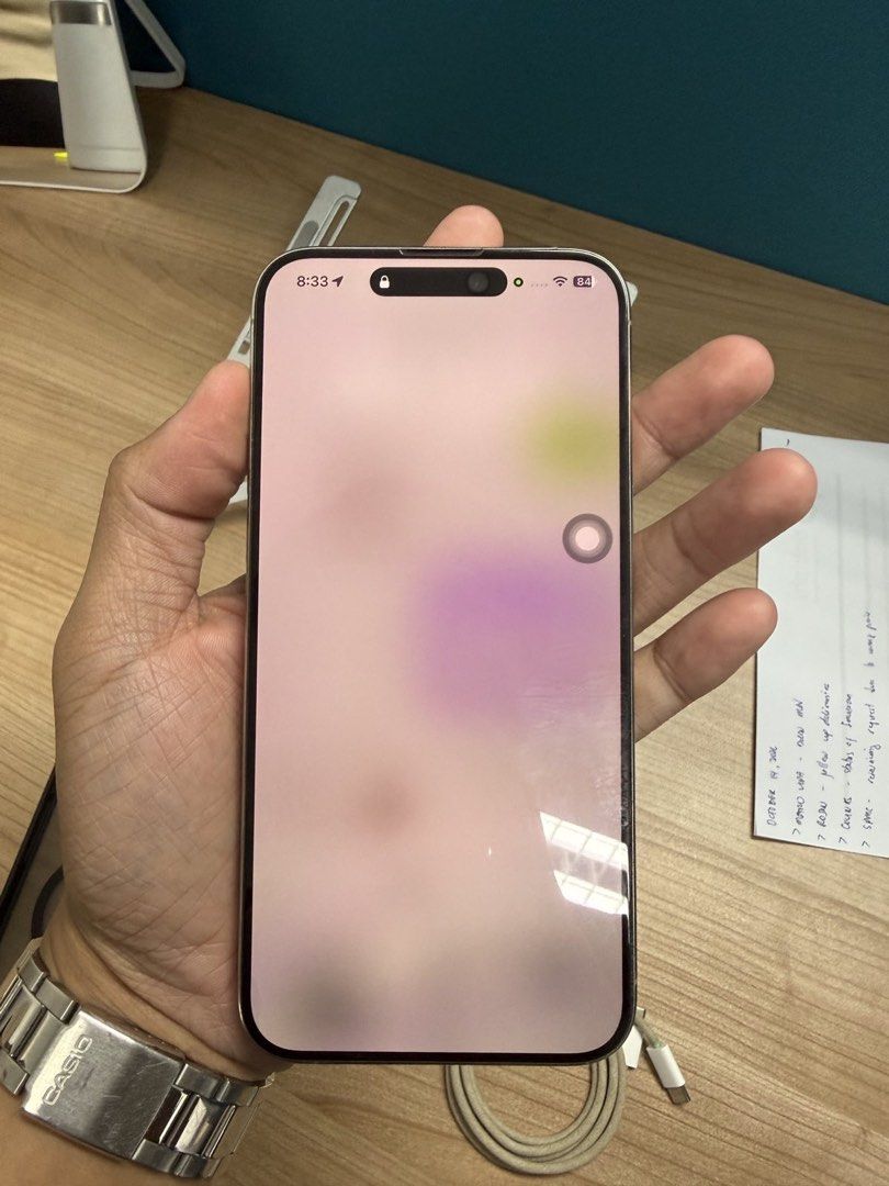 IPHONE 15 PRO MAX 256GB (Category: iPhone 15 Series) located in Manila. Submitted by emgelacio (Listing ID 1467849429, Image 3). Description: 📱 FOR SALE: IPHONE 15 PRO MAX 256GB – NATURAL TITANIUM (GRAY) 🤍 ✨ LADY-OWNED | WELL-TAKEN CARE OF! ✨ 💰 Price: PM for inquiries 📌 UNIT DETAILS: Model: iPhone 15 Pro Max Storage: 256GB Color: Natural Titanium (Gray) Battery Health: 87% Cycle Count: 913 SIM Status: Globe Factory-Locked (Openline can be req