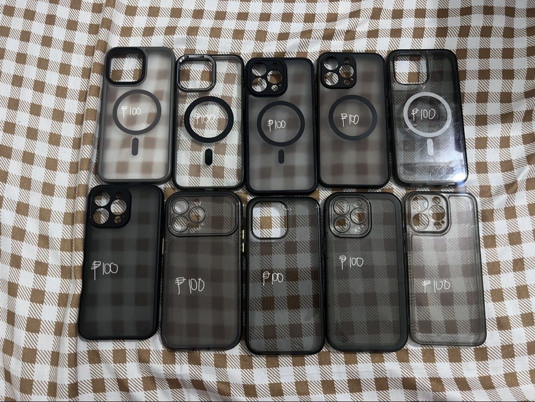 Iphone 15 pro max cases (Category: Cases & Sleeves) located in Meycauayan. Submitted by pausclosett (Listing ID 1467860703, Image 2). Description: Swipe right to see other available cases Take all for ₱2500 (29 pcs) Rfs: nagpalit na ng phone, super maarte may ari neto kaya good as new pa..