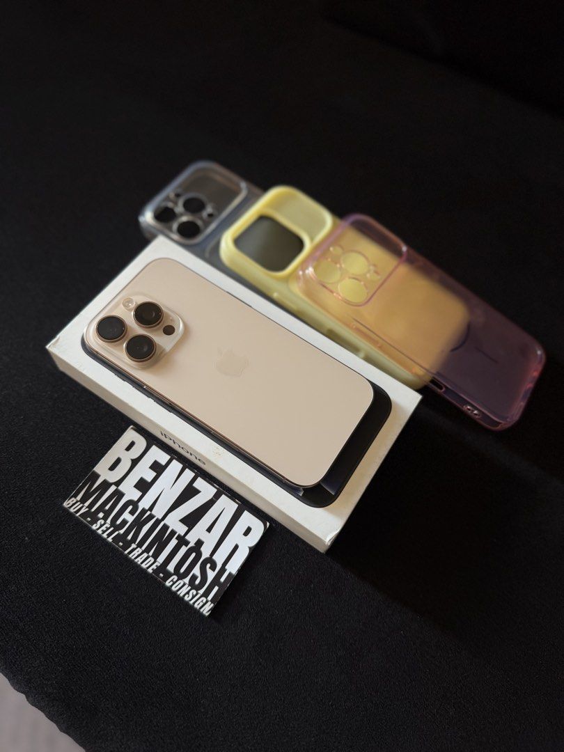 Iphone 16 PRO 256gb “Desert Titanium” (Category: iPhone 16 Series) located in Baliuag. Submitted by mackinsole. (Listing ID 1467881351, Image 1). Description: FOR SALE ONLY Iphone 16 PRO 256gb “Desert Titanium” First Owner / No Original Box Power Mac Purchased 91% Battery Health All Working / Never been serviced / All Original Includes 3 Protective Cases - Unit (Phone) & Original Charging Cord Only - Can also provide replacement box (IPhone 16 Pr