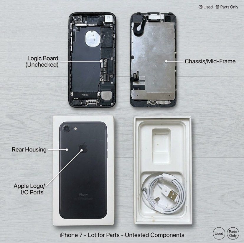 iphone 7 (Category: Android Others) located in Manila. Submitted by eugenediaz (Listing ID 1467955881, Image 1). Description: for parts issue mother board lcd original and all other parts good condition pa.