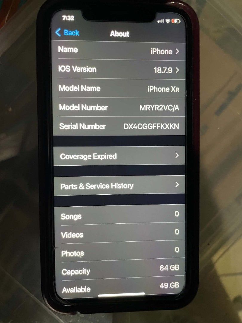 Iphone XR (Category: iPhone X Series) located in Mandaluyong City. Submitted by jowwn (Listing ID 1467955179, Image 2). Description: No repair issue working face ID and true tone test all you want RFS: upgrade .