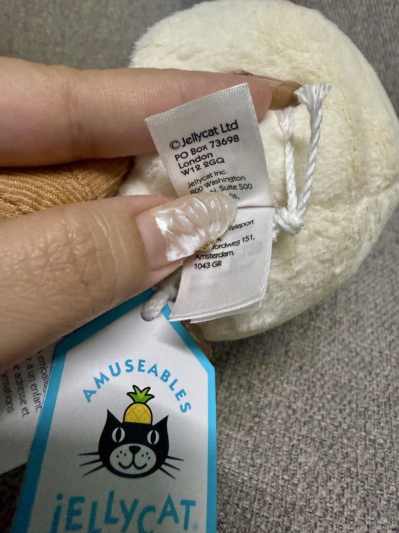 Jellycat Amuseables Devilled Egg (Brand New) (Category: Plushies & Soft Toys) located in Manila. Submitted by bcbg3217 (Listing ID 1468028076, Image 3). Description: ‼️PLEASE READ BEFORE BUYING‼️ Brand new condition with complete tags Retired Authenticity GUARANTEED (Please do your own checking too) No other jellycat inclusions 🎁 For gifting you may opt to add 150 for the small size dustbag Actual photos are posted No other issues or flaws unles