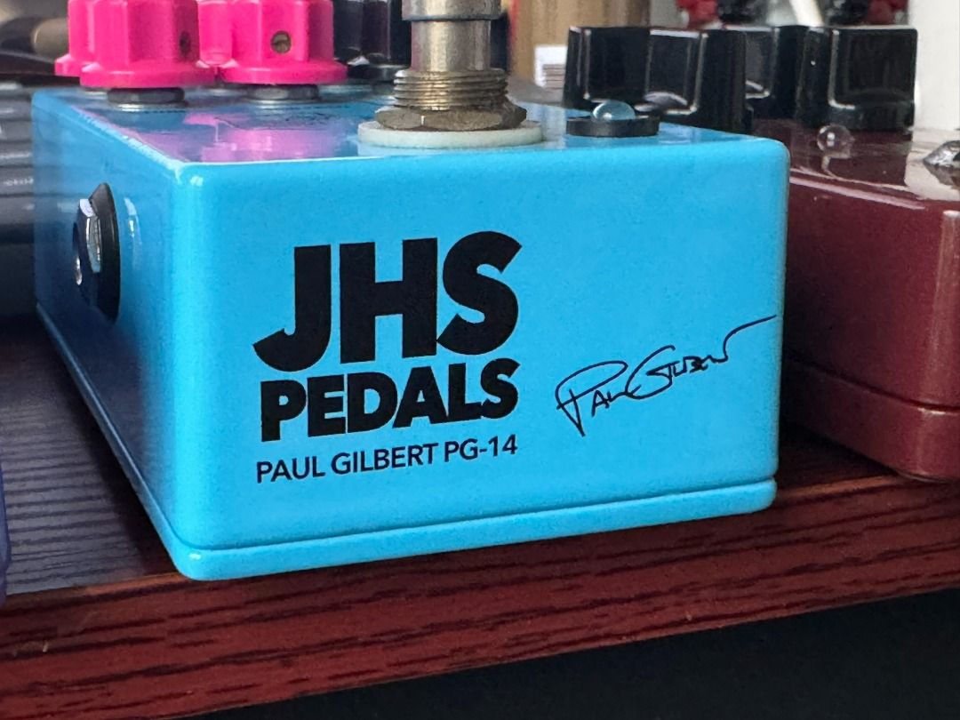 JHS Pedals Paul Gilbert PG-14 Distortion Pedal (Category: Musical Instruments) located in Caloocan City. Submitted by ironman_collector81 (Listing ID 1467868152, Image 2). Description: For Sale Only JHS Pedals Paul Gilbert PG-14 Distortion Pedal With Box and and everything na kasama sa loob nung box when I bought it Price is negotiable/pass sa lowball RFS: Declutter Mode of Payment: BPI or Gcash Location: Westwood 7 GenTri Cavite .