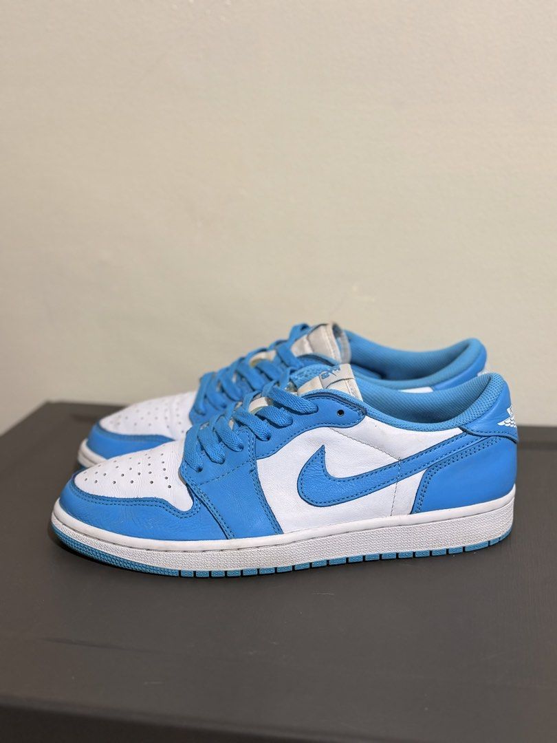 Jordan 1 SB Eric Koston UNC (Category: Sneakers) located in Baguio. Submitted by snkr.essence (Listing ID 1467973758, Image 2). Description: J1 x SB Eric Koston Size: 9 US 8 UK 27 CM Condition: Used Inclusions: Pair only Price: ₱3,999 + SF Check us out on: IG: snkr.essence Carousell: snkr.essence 🚚 📦Shipping Thru J&T (₱200 SF) 📍Baguio City - 2600.