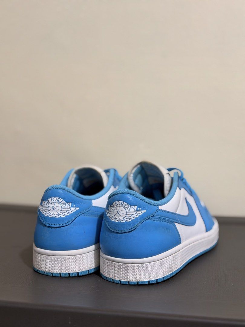 Jordan 1 SB Eric Koston UNC (Category: Sneakers) located in Baguio. Submitted by snkr.essence (Listing ID 1467973758, Image 3). Description: J1 x SB Eric Koston Size: 9 US 8 UK 27 CM Condition: Used Inclusions: Pair only Price: ₱3,999 + SF Check us out on: IG: snkr.essence Carousell: snkr.essence 🚚 📦Shipping Thru J&T (₱200 SF) 📍Baguio City - 2600.