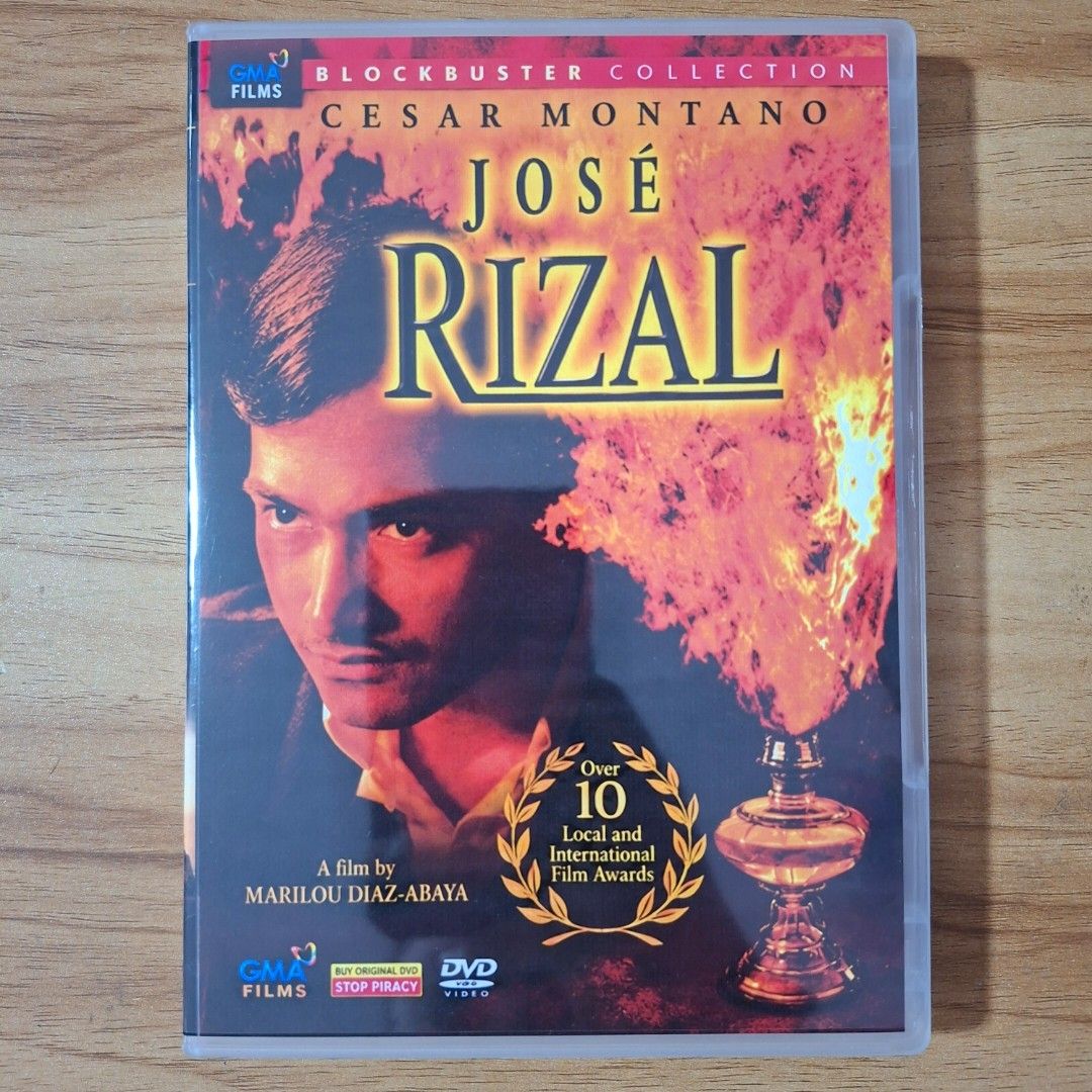José Rizal (Custom DVD) (Category: CDs & DVDs) located in Kabankalan. Submitted by Videoshop.ph (Listing ID 1467890683, Image 1). Description: - Directed by Marilou Diaz-Abaya, starring Cesar Montano - Region free disc (plays globally) - Runtime: 175 minutes with English subtitles Brandnew Case and disc Note: This is a custom made dvd in best quality. Message us if you have title request..