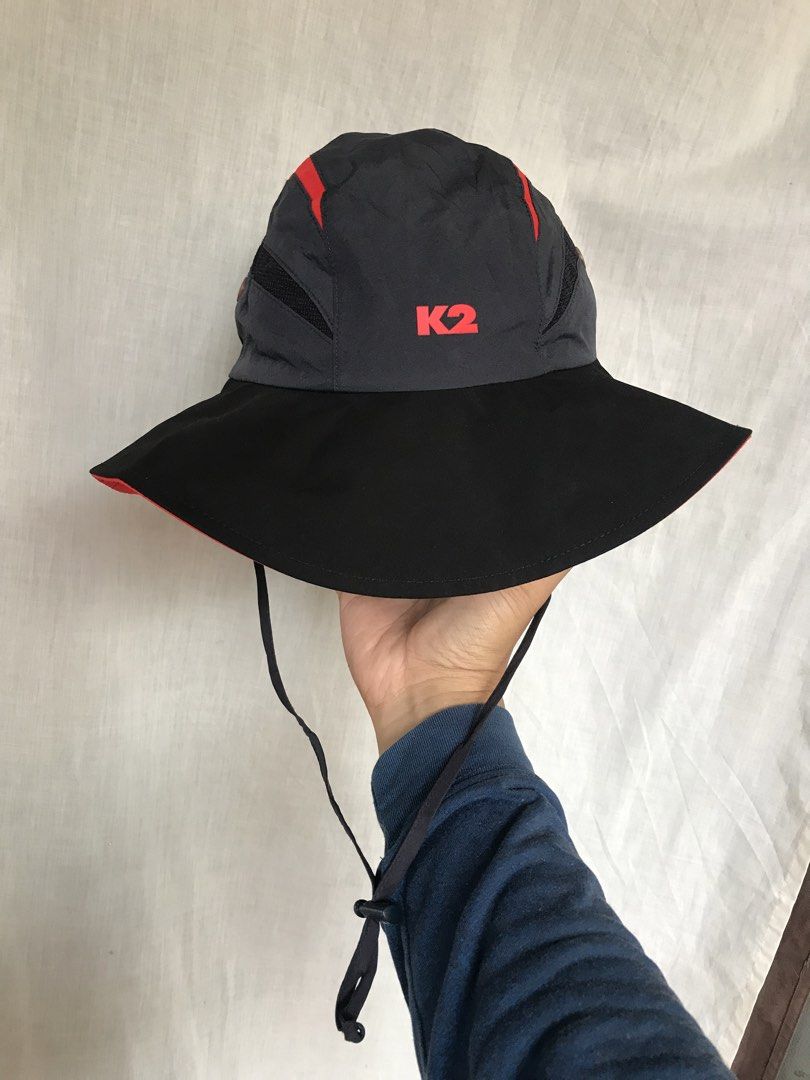 K2 Goretex Bucket Hat (Category: Caps & Hats) located in San Fernando. Submitted by ramjames18 (Listing ID 1467980085, Image 1). Description: •K2 Goretex Bucket Hat 🔥 -Excellent Condition -9.+/10 Color Rate -Water Proof / Adjustable | Chin Strap / Brethable with Mesh Ventilation (Good for Trail, Hiking, Daily Use etc) -Small (Small to Medium) Pm sa interested! 📥.