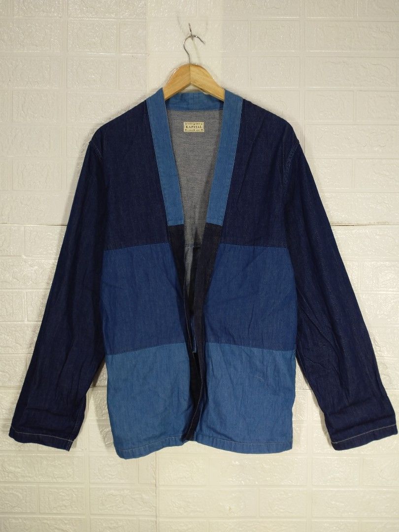 KAPITAL DENIM KAKASHI (Category: Coats, Jackets and Outerwear) located in Baguio. Submitted by dansteals (Listing ID 1468043976, Image 1). Description: 31 X 21 LARGE.