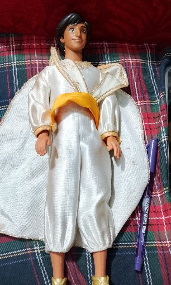 Ken 1966 Aladdin Prince Ali (Category: Vintage Collectibles) located in Manila. Submitted by amomof3at41 (Listing ID 1467904912, Image 2). Description: prince Aladdin 1966 Mattel made in Malaysia.