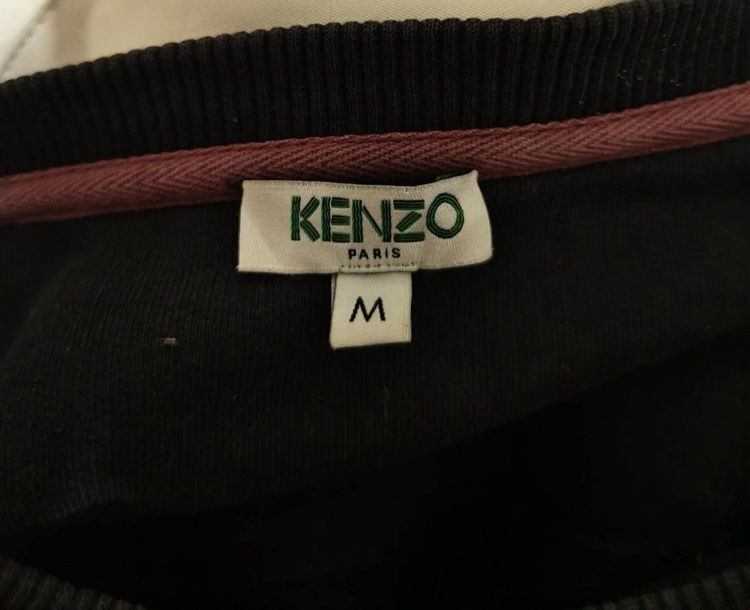 KENZO PARIS SWEATER (Category: Hoodies) located in Tubigon. Submitted by negosyanthrift (Listing ID 1467988763, Image 2). Description: Size:Medium 20.5x25 Issue small pinhole na hindi tumagos Excellent condition 🏷️299+sf.