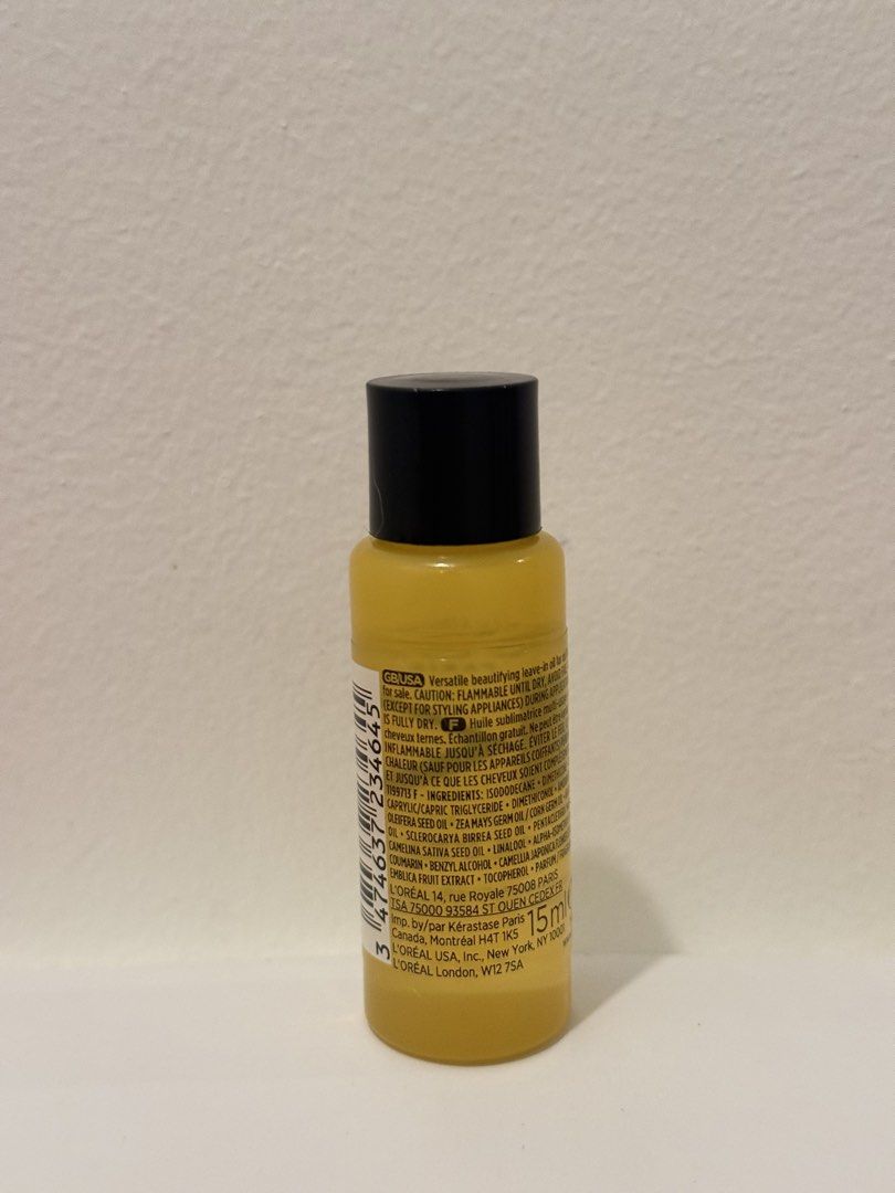 Kerastase elixir ultime 15ml (Category: Hair) located in Quezon City. Submitted by quirksandcurls (Listing ID 1467855275, Image 2). Description: .