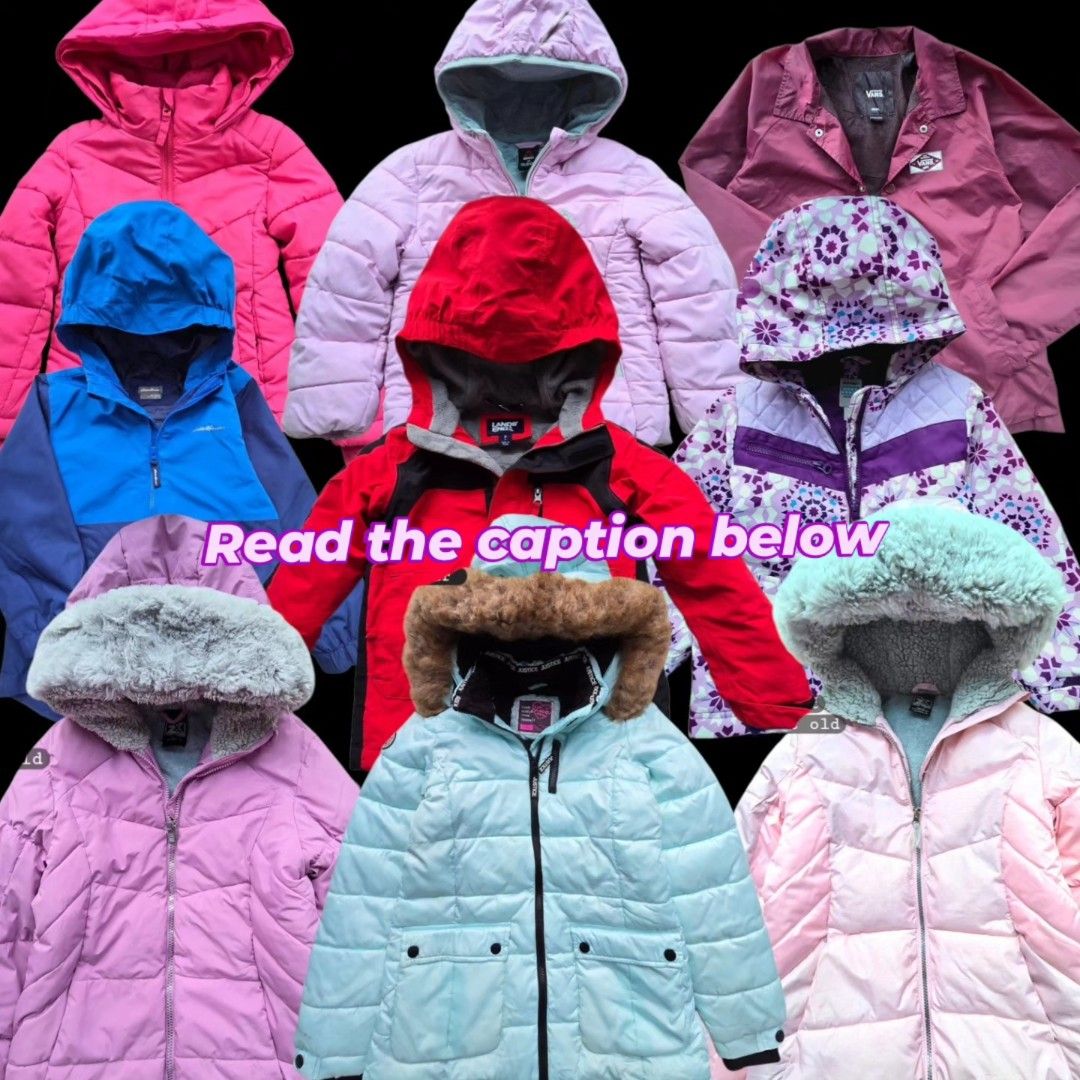 Kids puffer jacket, wintee jacket (Category: Babies & Kids Fashion) located in La Trinidad. Submitted by coatsbaguio (Listing ID 1467945042, Image 3). Description: please follow my INSTAGRAM account coatsbaguio posted na doon lahat 😊.