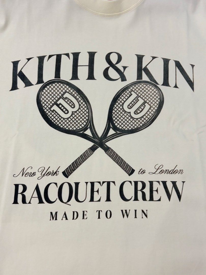 Kith & Kin Racquet Crew Tee (Category: Tshirts & Polo Shirts ) located in Las Pinas. Submitted by thriftstax (Listing ID 1468051560, Image 3). Description: excellent pristine condition with hang tags large on tag 23x28.