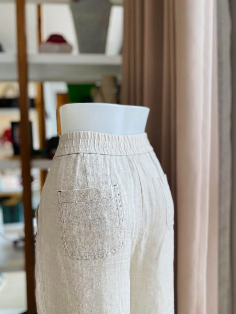 KOREAN LINEN PANTS (Category: Other Bottoms) located in Baguio. Submitted by asna_taku (Listing ID 1467889880, Image 2). Description: KOREAN LINEN PANTS 30-34" VIA TM ₱800.