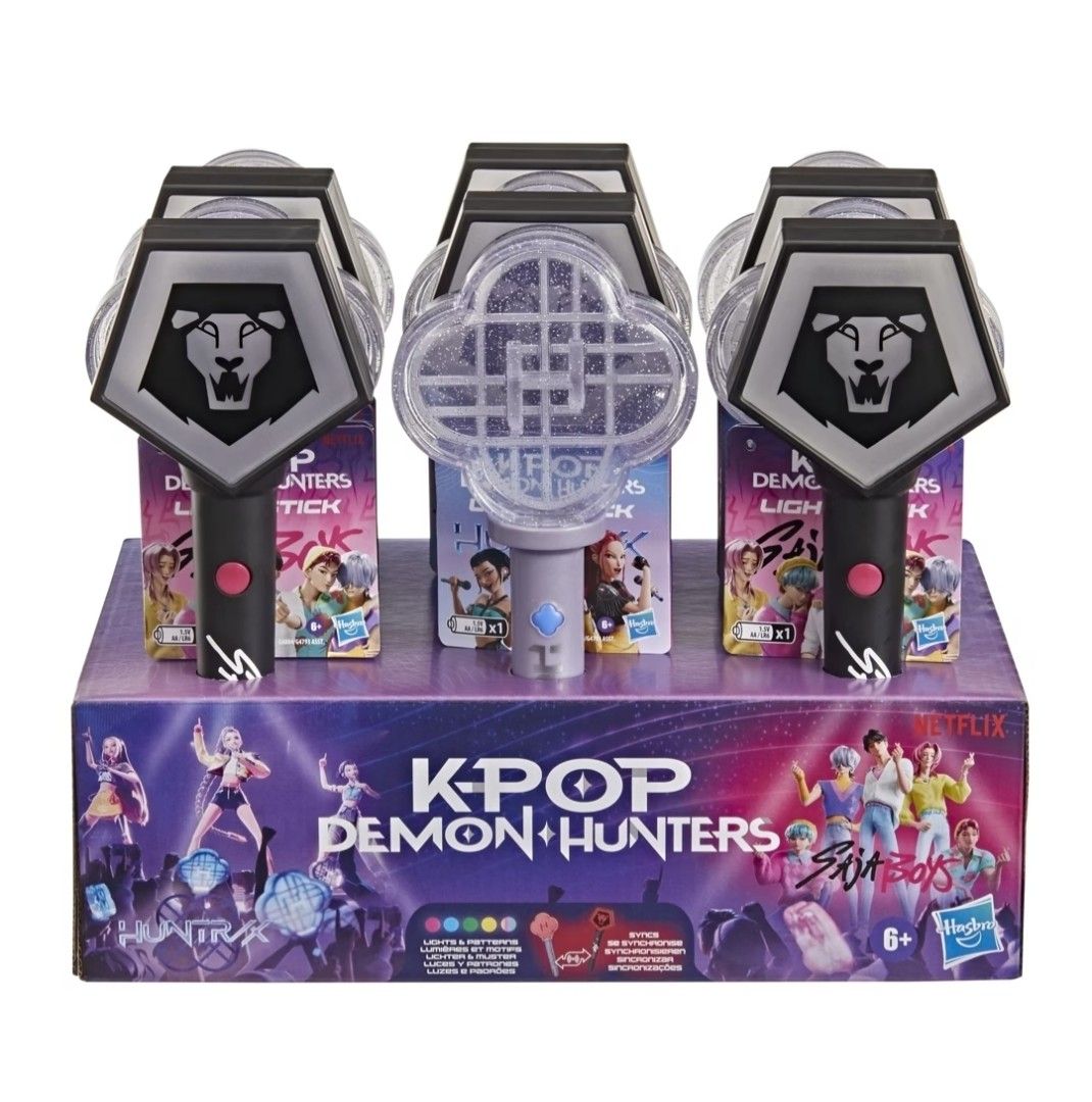 Kpop Demon Hunters Light Sticks (Category: J-Wave Merchandise) located in Quezon City. Submitted by declttermum (Listing ID 1467844476, Image 1). Description: PASABUY: from Australia Brandnew official KPop Demon Hunters Huntrix and Saja Boys light sticks. P1650 each. Arrival: December 15 #kpopdemonhunters #KDH #huntrixlightstick #sajaboyslightstick #kpopdemonhuntersmerch #KDHmerch #KDH #kpopdemonhuntersog #pasabuy #australiapasabuy #auspasabuy #h