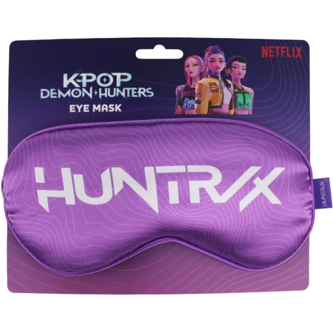 KPop Demon Hunters Sleeping mask (Category: Other Accessories) located in Quezon City. Submitted by declttermum (Listing ID 1467842171, Image 2). Description: PASABUY: from Australia Brandnew official KPop Demon Hunters Sleeping eye masks. P850 each. Arrival: December 15 #kpopdemonhunters #kpopdemonhunterssleepingmask #KDHsleepingmask #derpymask ##derpyeyemask #derpysleepingmask #kpopdemonhuntersmerch #KDHmerch #KDH #kpopdemonhuntersog #pasabuy #