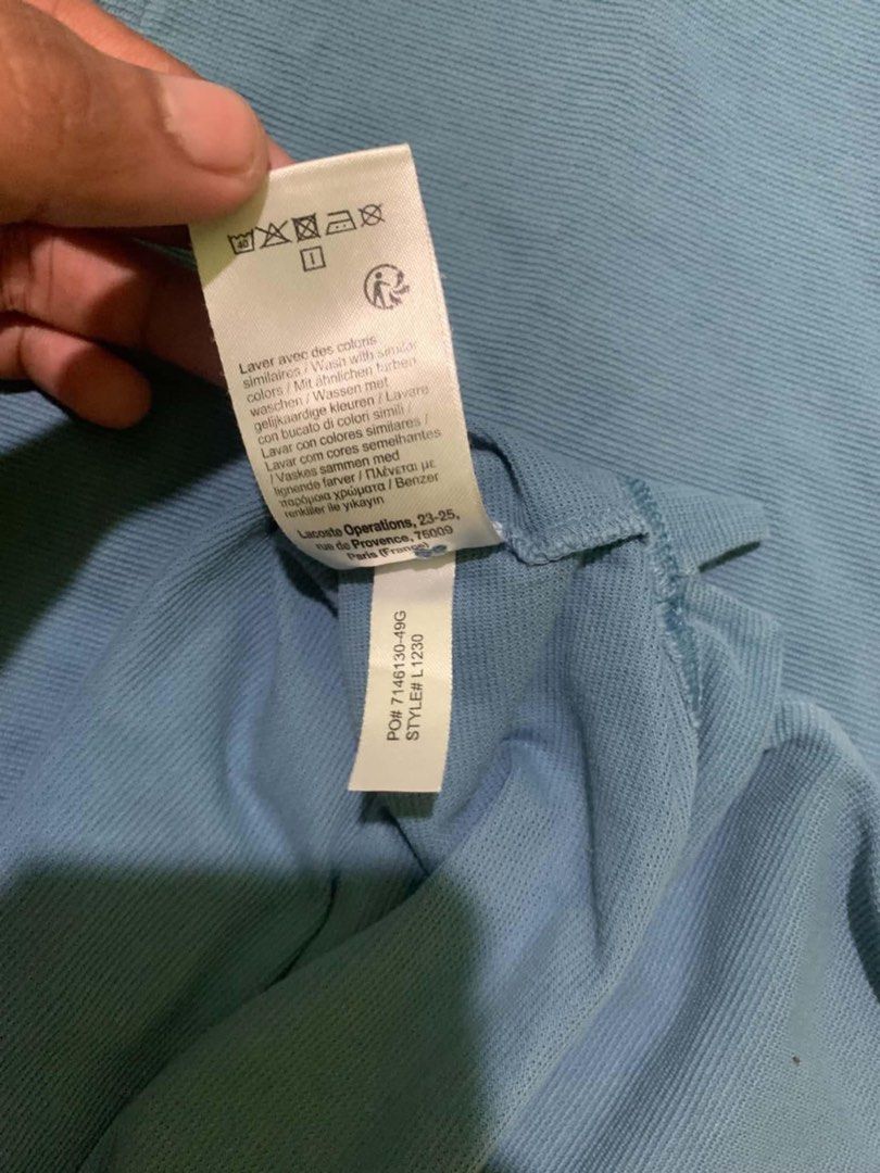 Lacoste (Category: Tshirts & Polo Shirts ) located in Manila. Submitted by v4nzthrift (Listing ID 1467880353, Image 3). Description: .