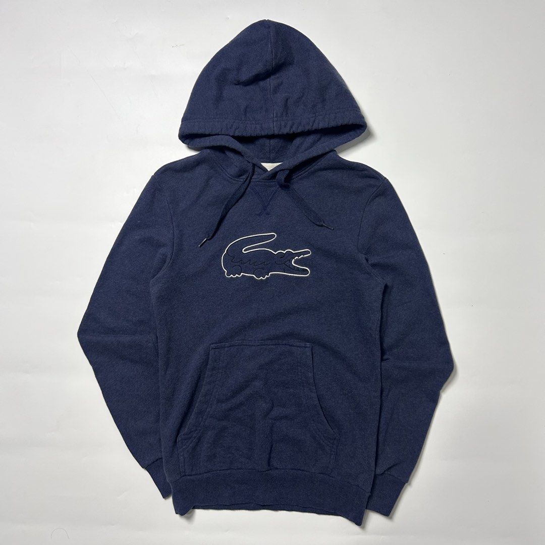 LACOSTE BIG LOGO HOODIE (Category: Hoodies) located in Bacolod City. Submitted by thrifth_to_the_gems (Listing ID 1467970777, Image 2). Description: LACOSTE BIG LOGO HOODIE SIZE 2 XS ON TAG DIMES:18x26 EXCELLENT CONDITION 9.7/10 COLOR RATE AUTHENTIC/LEGIT NO ISSUE.