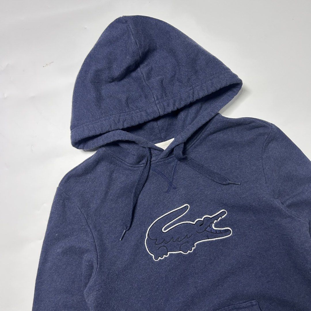 LACOSTE BIG LOGO HOODIE (Category: Hoodies) located in Bacolod City. Submitted by thrifth_to_the_gems (Listing ID 1467970777, Image 3). Description: LACOSTE BIG LOGO HOODIE SIZE 2 XS ON TAG DIMES:18x26 EXCELLENT CONDITION 9.7/10 COLOR RATE AUTHENTIC/LEGIT NO ISSUE.