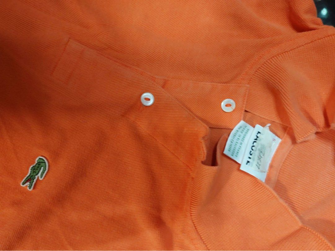 Lacoste Orange (Category: Tshirts & Polo Shirts ) located in Bacolod City. Submitted by escanaur (Listing ID 1467983515, Image 2). Description: Lower your expectations COD: J&T MOD: GCash/MEETUP W/N BCD CITY 21x27 .