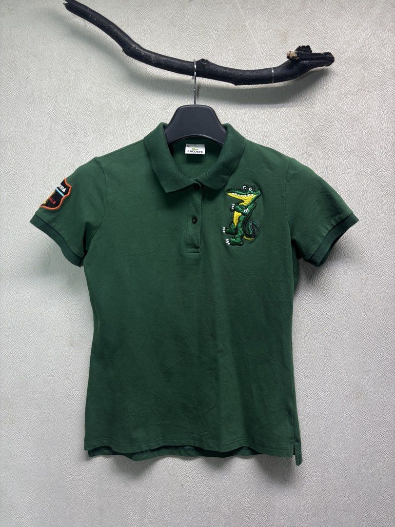 Lacoste Polo Shirt (Category: Shirts) located in Baybay. Submitted by thrift.ed2023 (Listing ID 1468014332, Image 1). Description: Lacoste Polo Shirt Medium to Large 19×24 No Issue Need Wash Good as New.